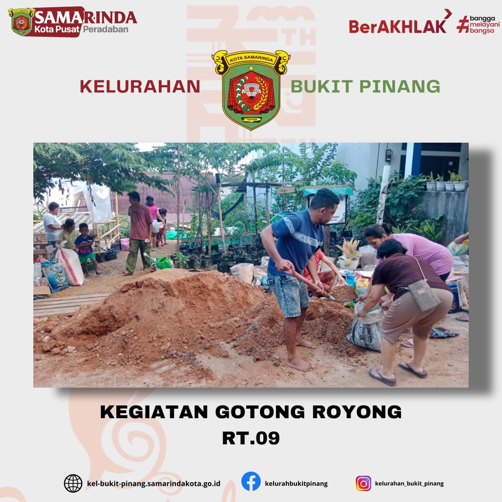Kegiatan Gotong Royong RT.09