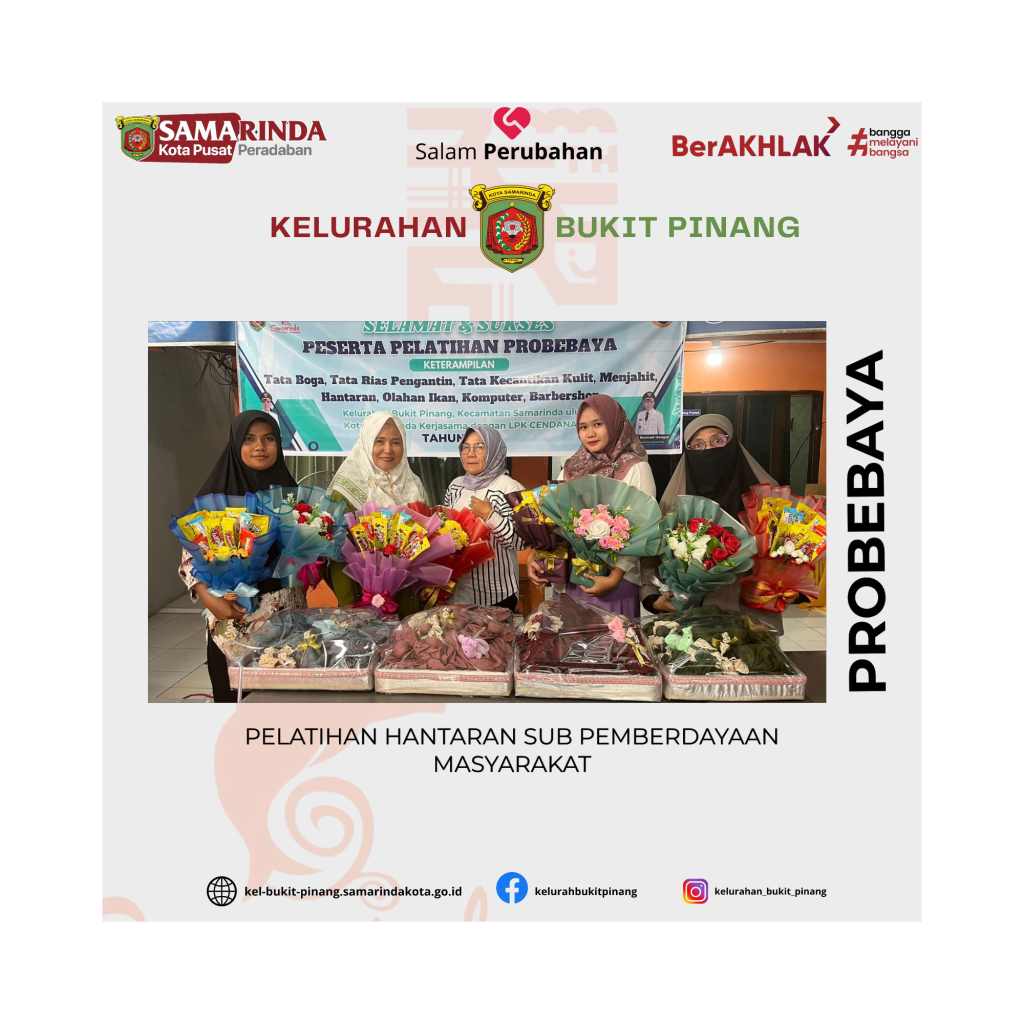 Pelatihan Hantaran Sub Pemberdayaan Masyarakat