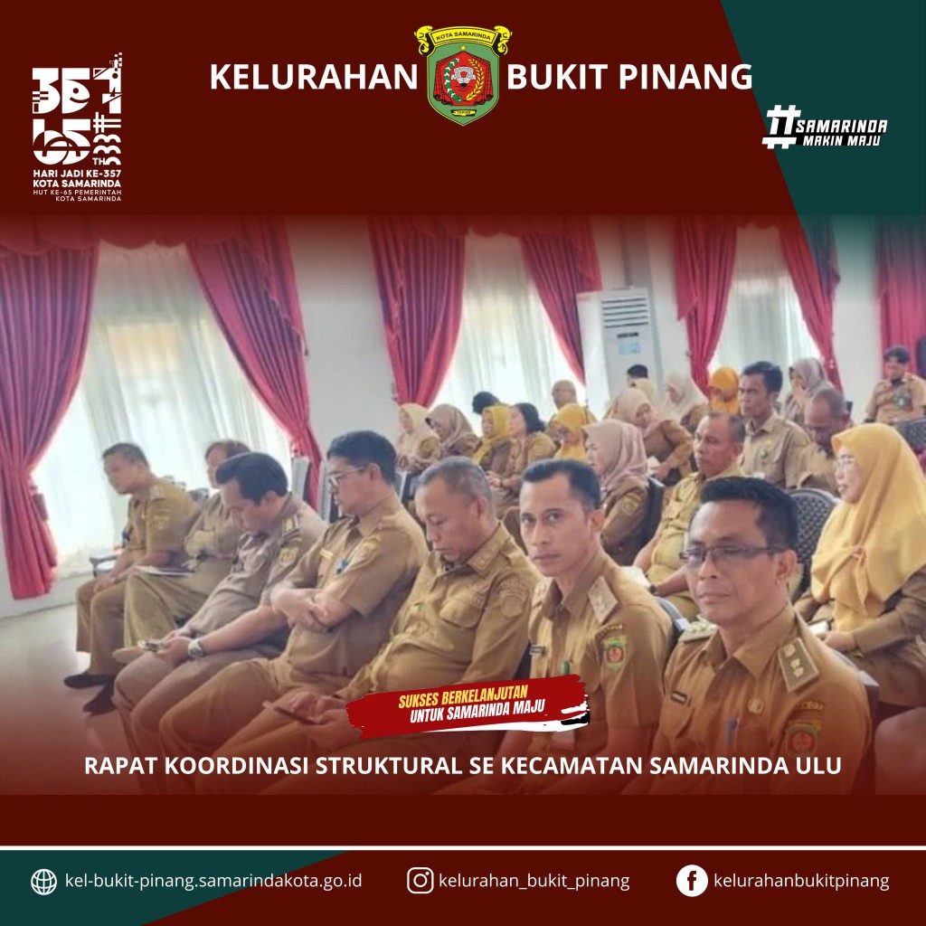 RAKOOR STRUKTURAL SE KECAMATAN SAMARINDA ULU