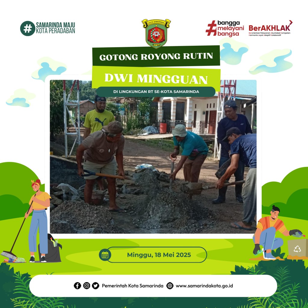 GOTONG ROYONG RUTIN (DWI MINGGUAN) RT. 17