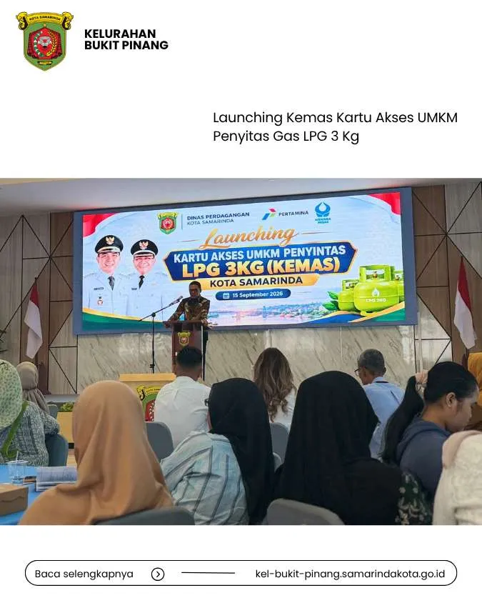 Launching Kemas Kartu Akses UMKM Penyitas Gas LPG 3 Kg