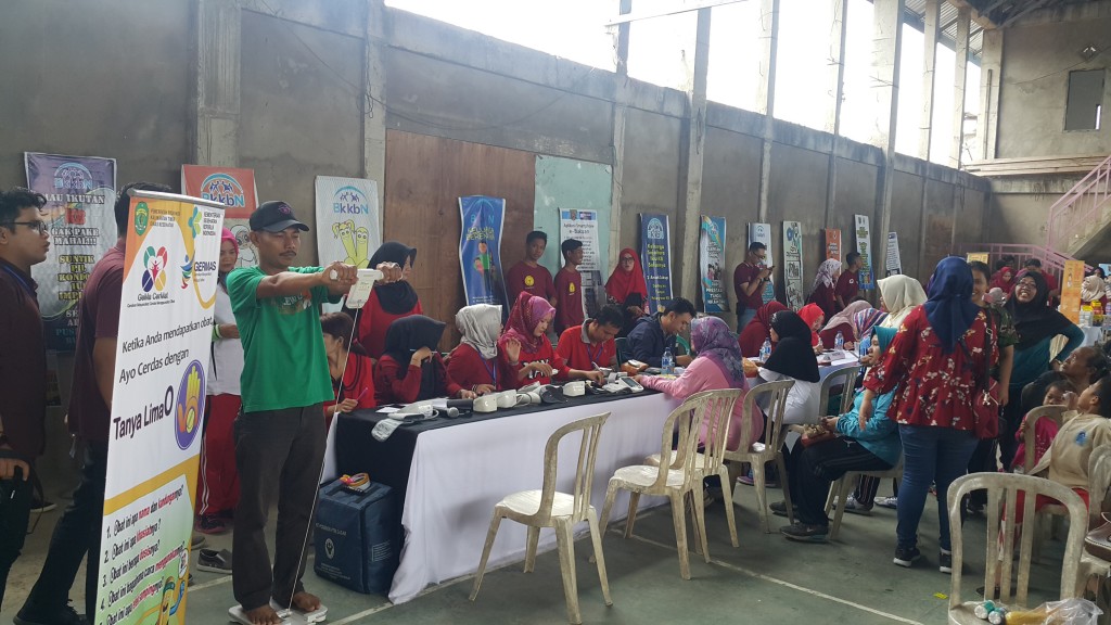 BAKTI SOSIAL kegiatan Penyuluhan & Pengobatan Gratis di Kelurahan Bukuan