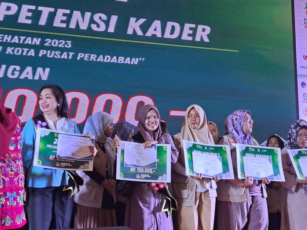 LOMBA KECAKAPAN  KADER PUSKESMAS BUKUAN  DALAM RANGKA KEGIATAN PAMERAN KESEHATAN