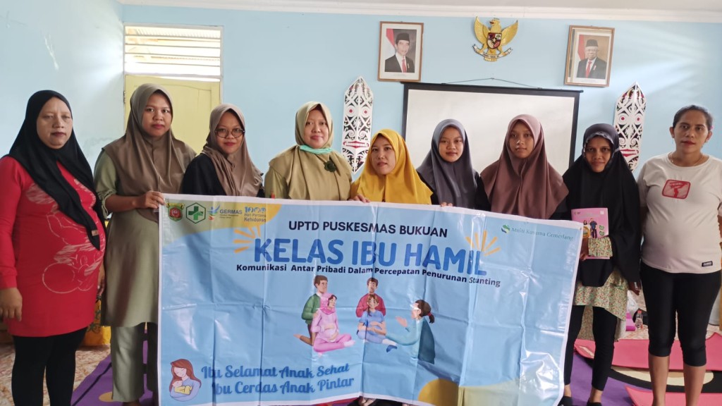 KELAS IBU HAMIL DAN SENAM IBU HAMIL TRIMESTER 3 WILAYAH PKM BUKUAN