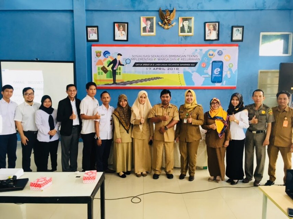 Kelurahan Dadi Mulya Menghadiri Sosisalisasi Sekaligus Bimtek e-Warga dan e-Kelurahan