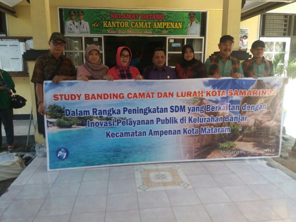 Studi Banding Camat dan Lurah Kota Samarinda ke Kota Mataram