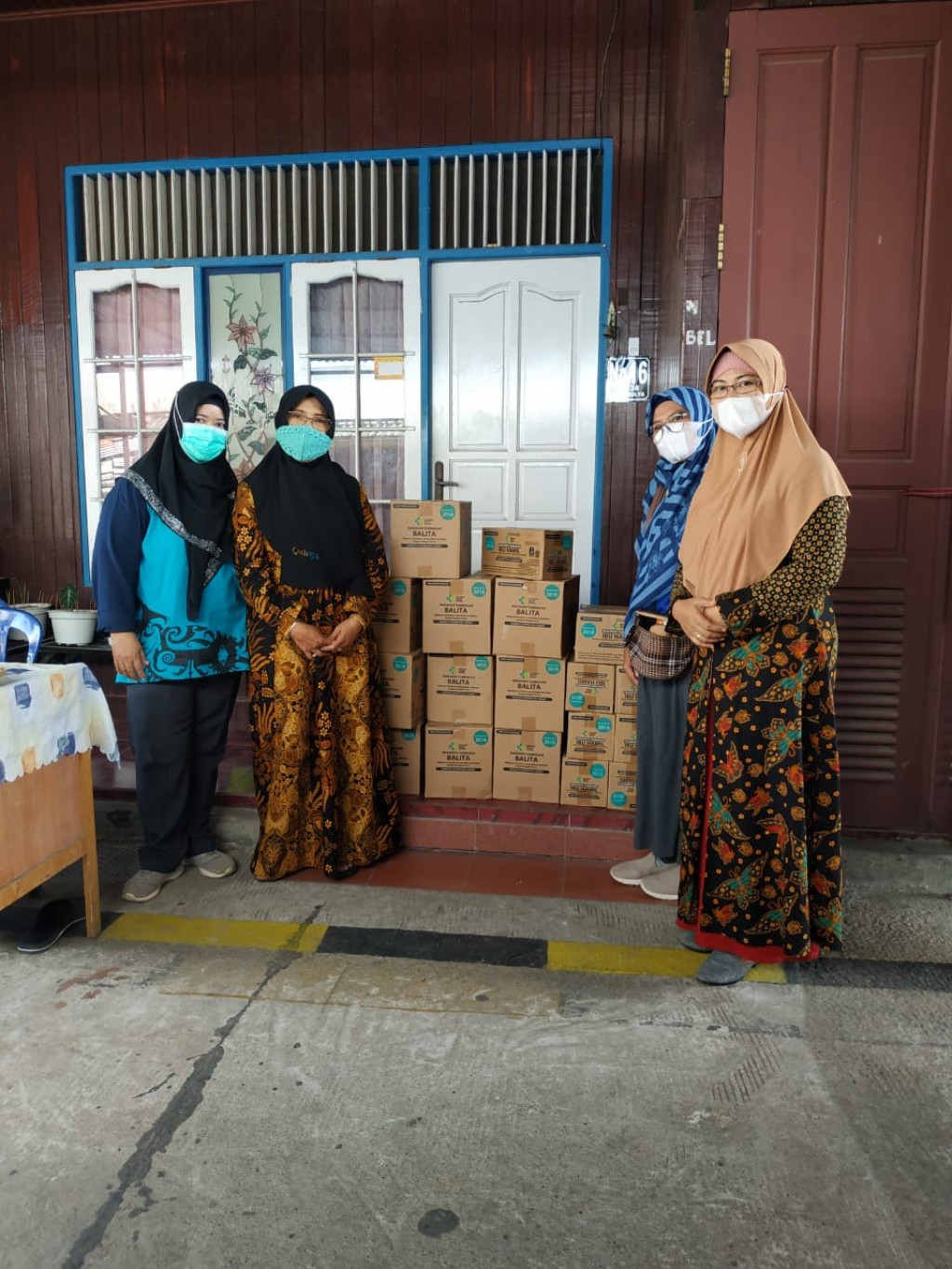Kegiatan Posyandu Tepian Kelurahan Dadi Mulya