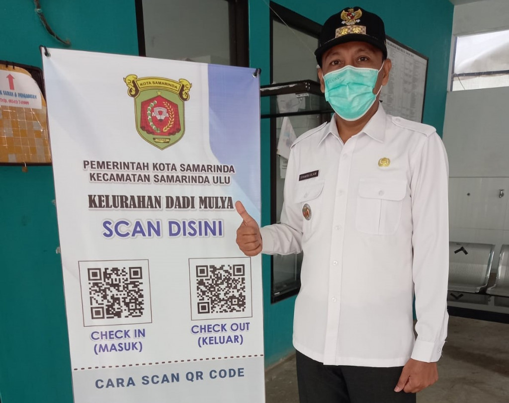 Kelurahan Dadi Mulya Mulai Terapkan Aplikasi PeduliLindungi