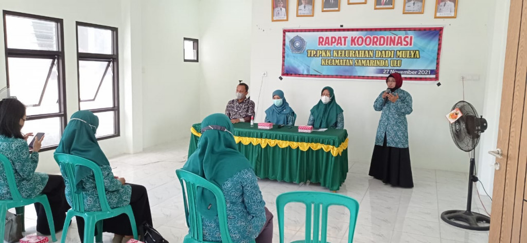 PKK Dadi Mulya Adakan Rakor