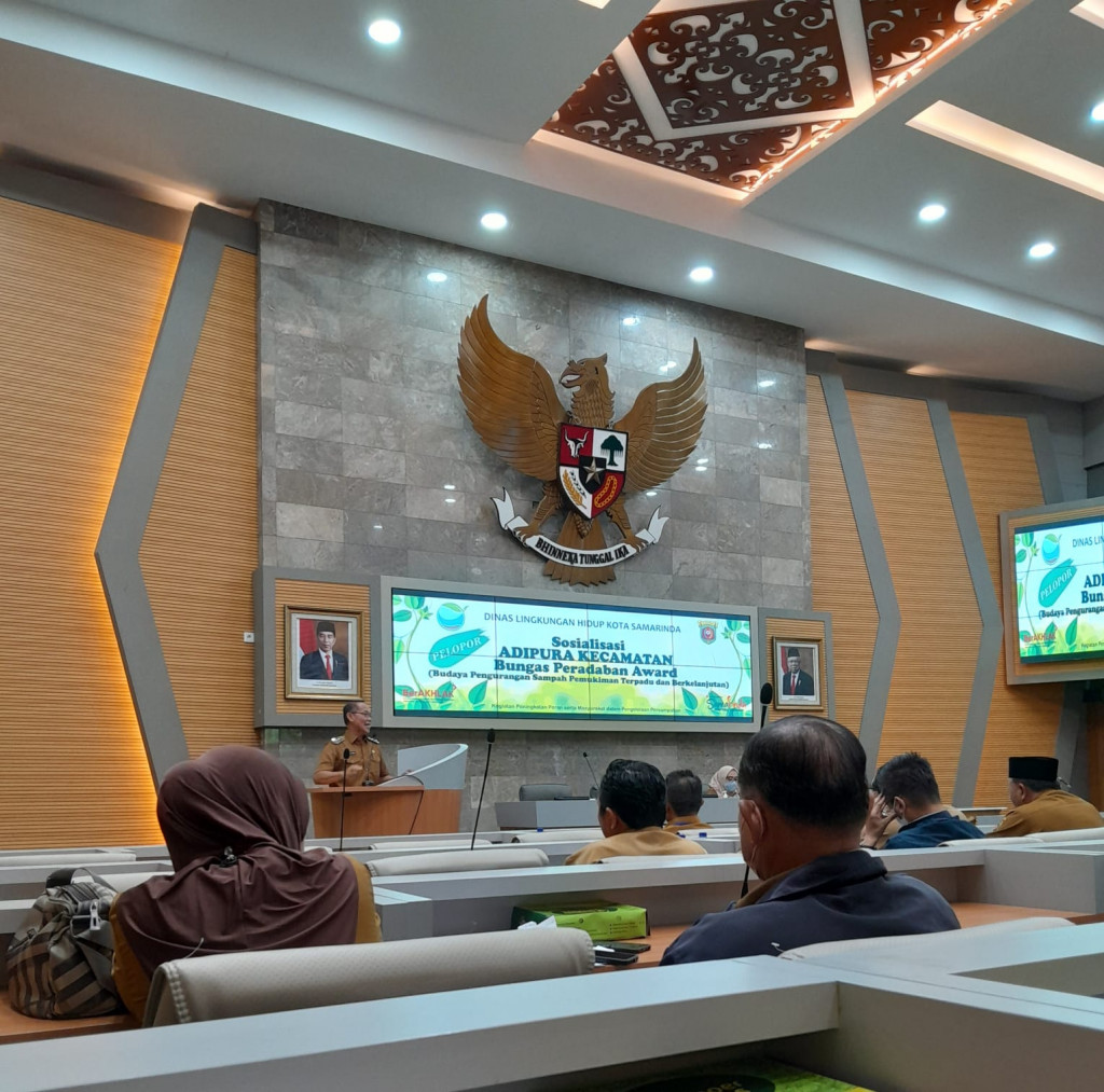 Kegiatan sosialisasi ADIPURA Kecamatan, Dadi Mulya menghadiri kegiatan tersebut
