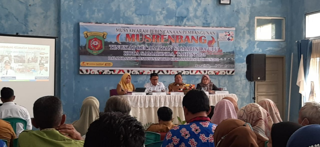 Kelurahan Dadi Mulya hadiri kegiatan 'MUSRENBANG" tingkat Kecamatan Samarinda Ulu