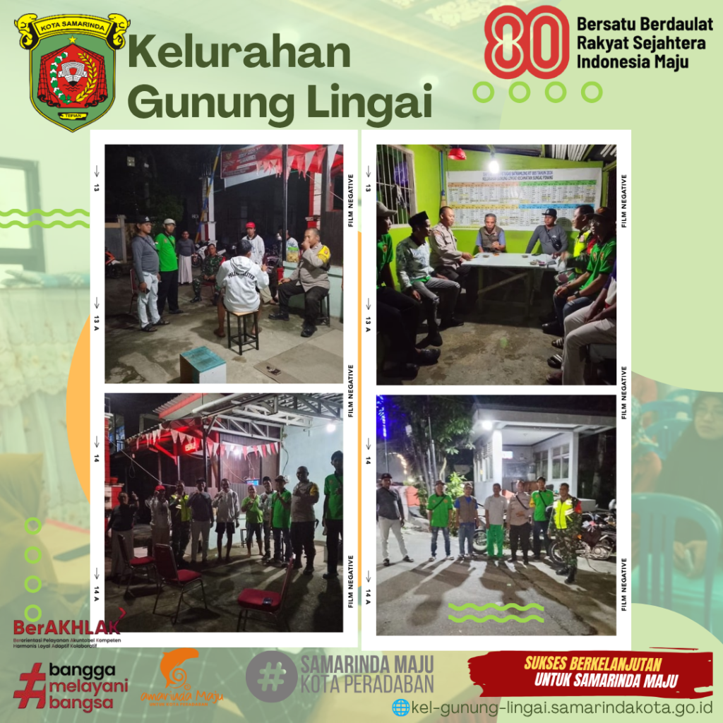 Bersama Tingkatkan Kewaspadaan Keamanan dan Ketertiban Masyarakat