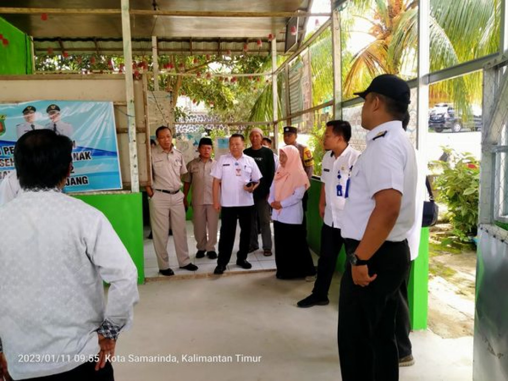 KUNJUNGAN TIM PENILAI PRO BEBAYA AWARD DI POSYANDU MELON RT 01 KELURAHAN GUNUNG PANJANG