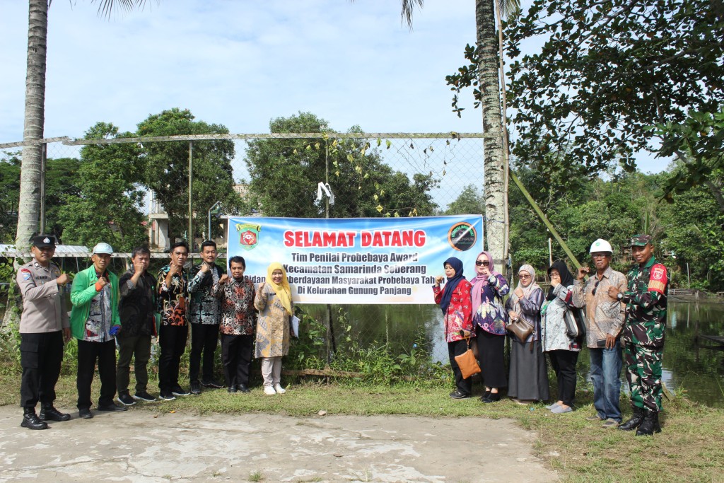 Penilaian Probebaya Award Bidang Pemberdayaan Masyarakat oleh Kecamatan Samarinda Seberang
