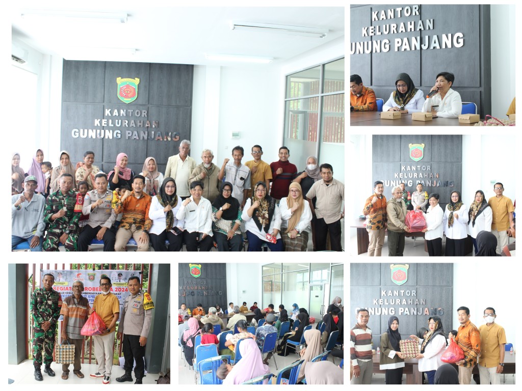 Penyerahan Paket Sembako dan Perlengkapan Sekolah Dana Probebaya Th 2024