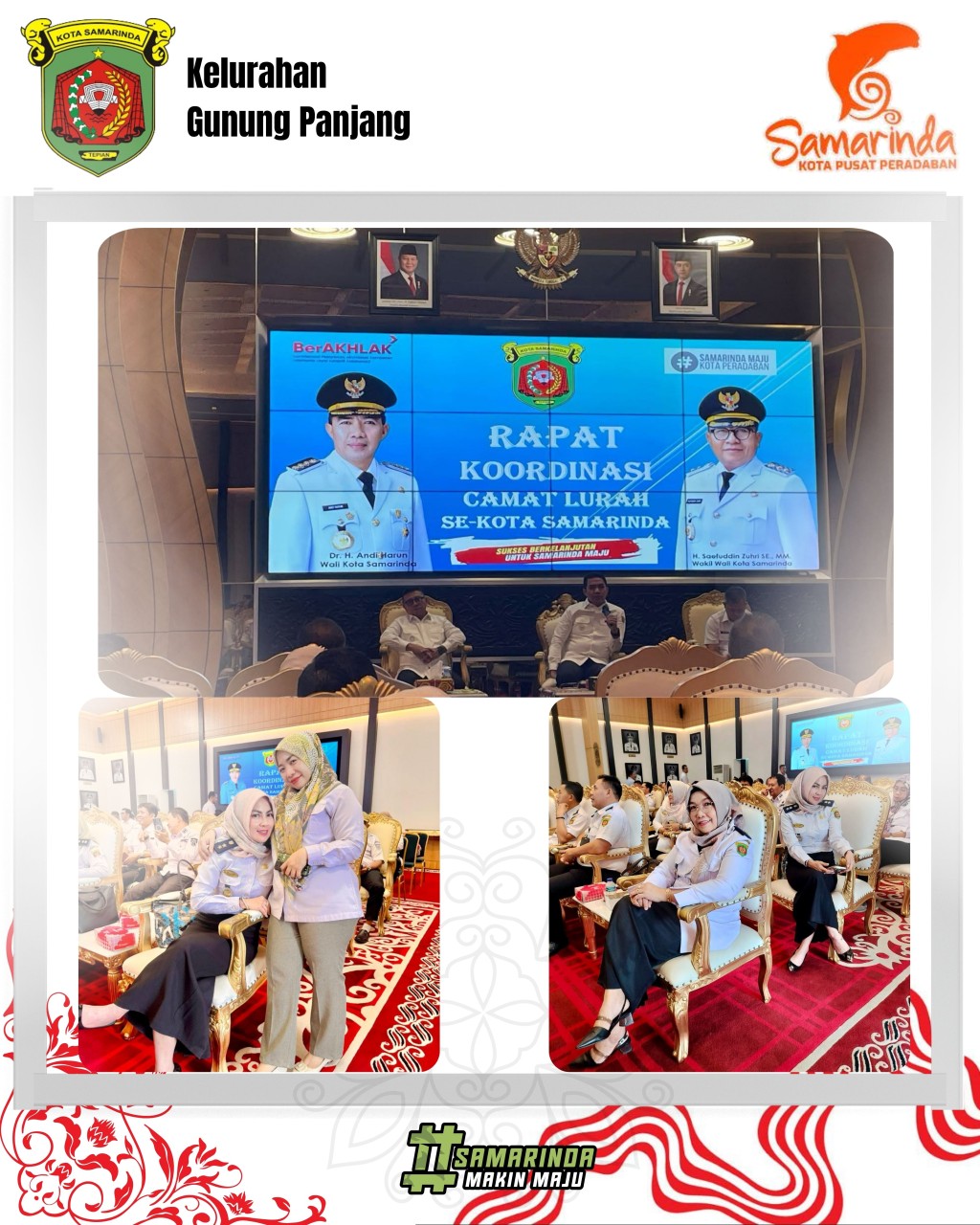 Rakor Camat & Lurah Se-Kota Samarinda