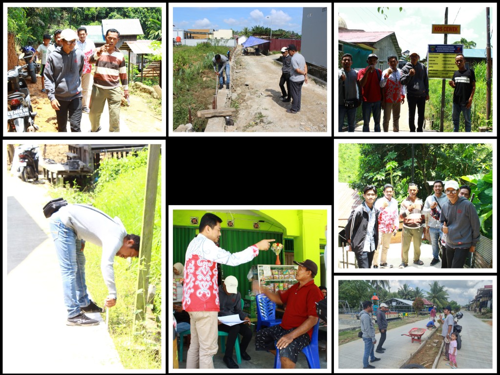 Peninjauan kegiatan sarana dan prasarana di lapangan