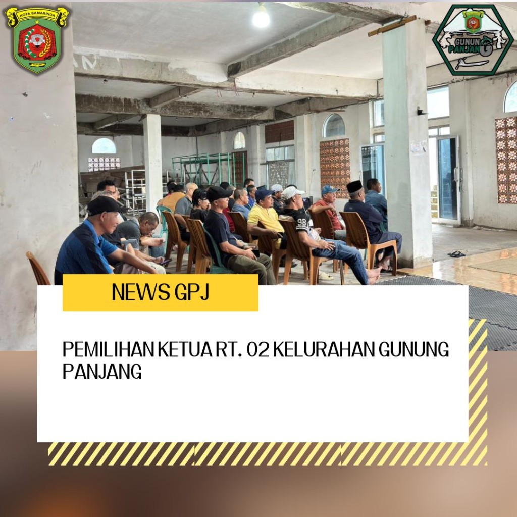 Pemilihan Ketua RT. 02 Kelurahan Gunung Panjang secara Aklamasi