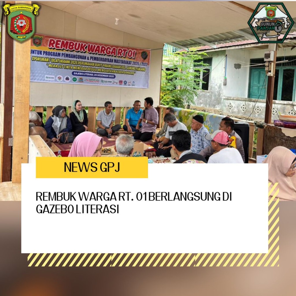 Rembuk Warga RT. 01 Perkuat Sinergi Pemerintah dan Masyarakat