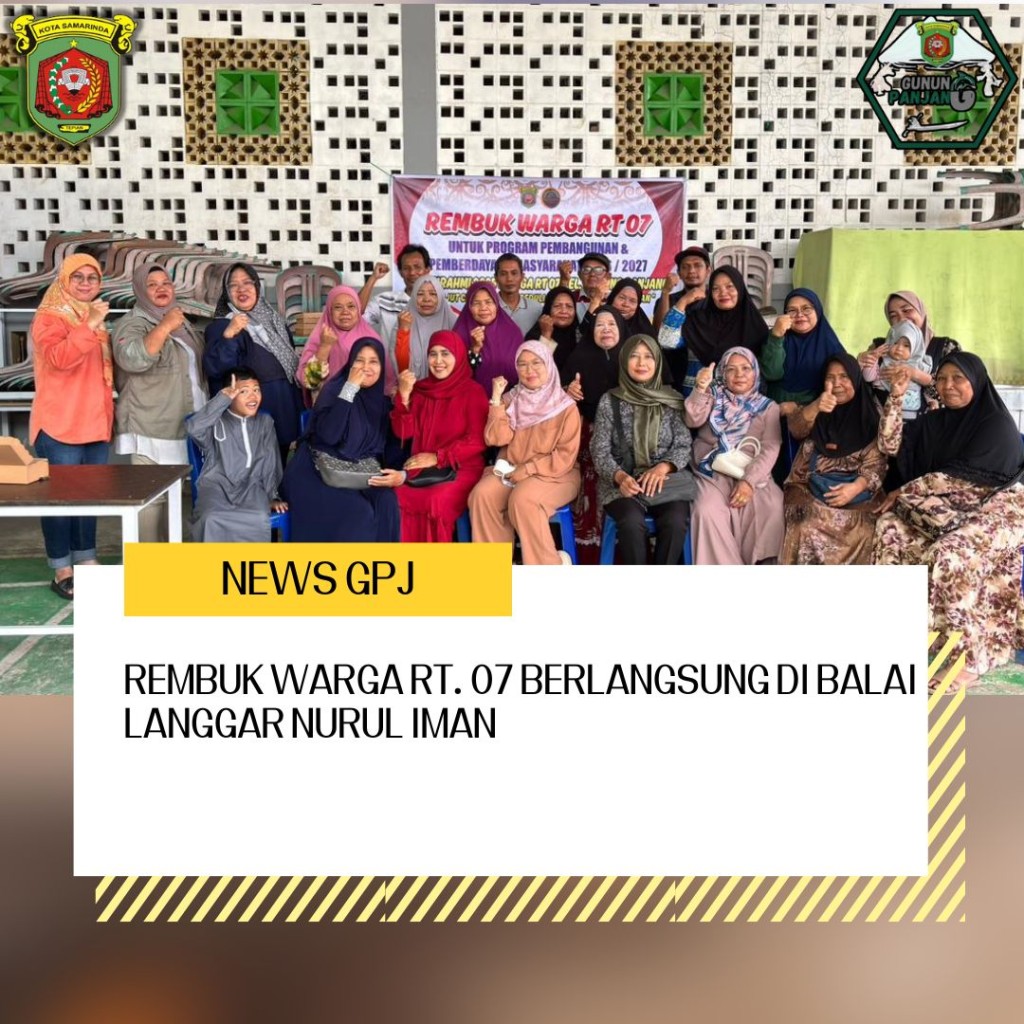 Rembuk Warga RT. 07 Bahas Aspirasi dan Program Kemasyarakatan