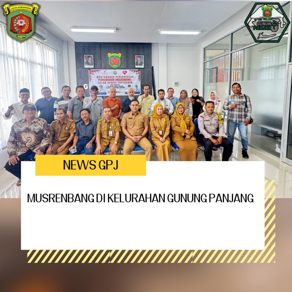 Musrenbang Kelurahan Gunung Panjang Fokuskan Penyusunan RKPD Tahun 2027