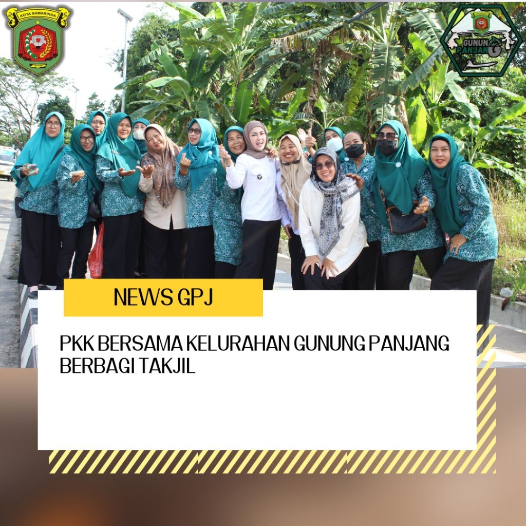 PKK bersama KELURAHAN GUNUNG PANJANG berbagi takjil