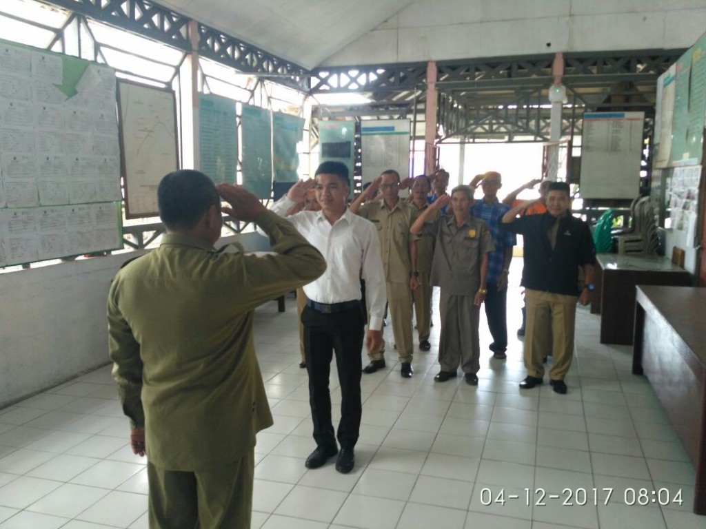 Tanggal 4 Desember 2017, Apel pagi setiap hari senin