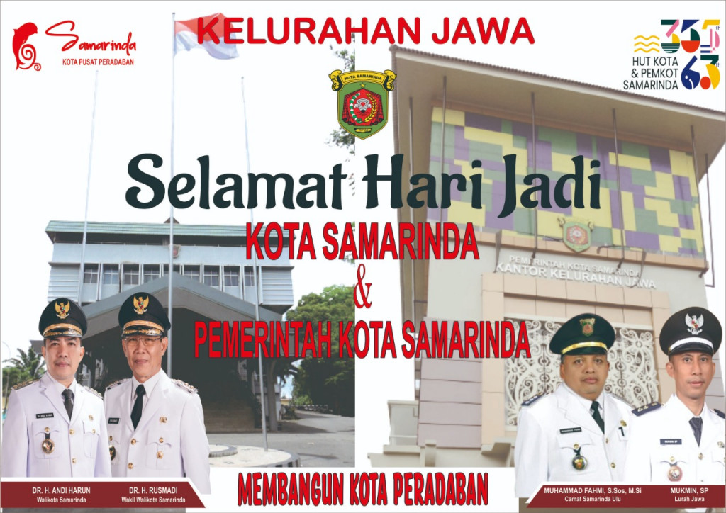 Peringatan Hari Jadi Kota Samarinda yang Ke-355 dan Pemerintah Kota yang ke - 63