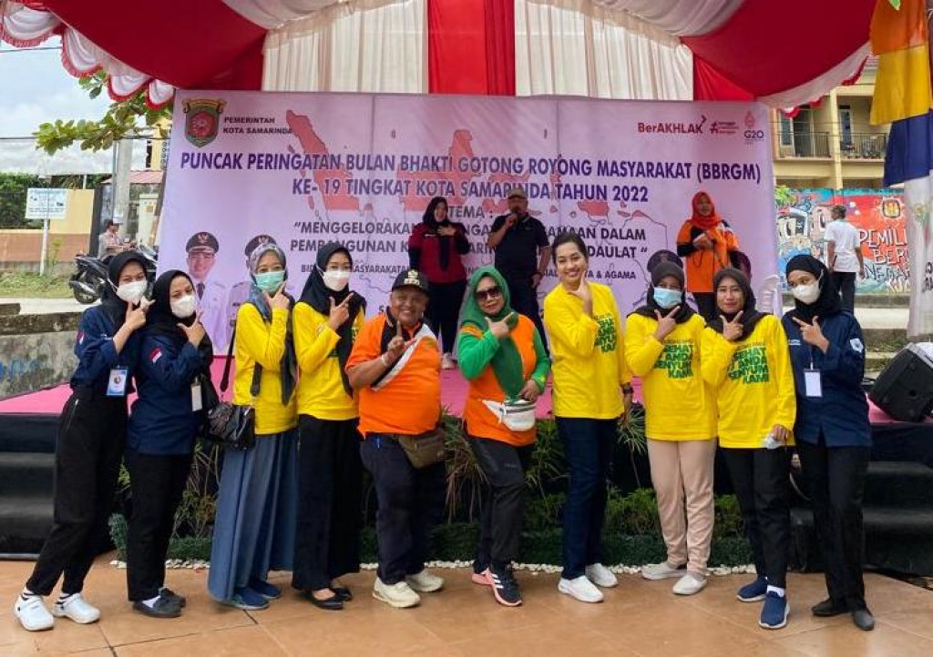 Puskesmas Juanda di Puncak Peringatan BBGRM ke-19 Kota Samarinda (16 Desember 2022)