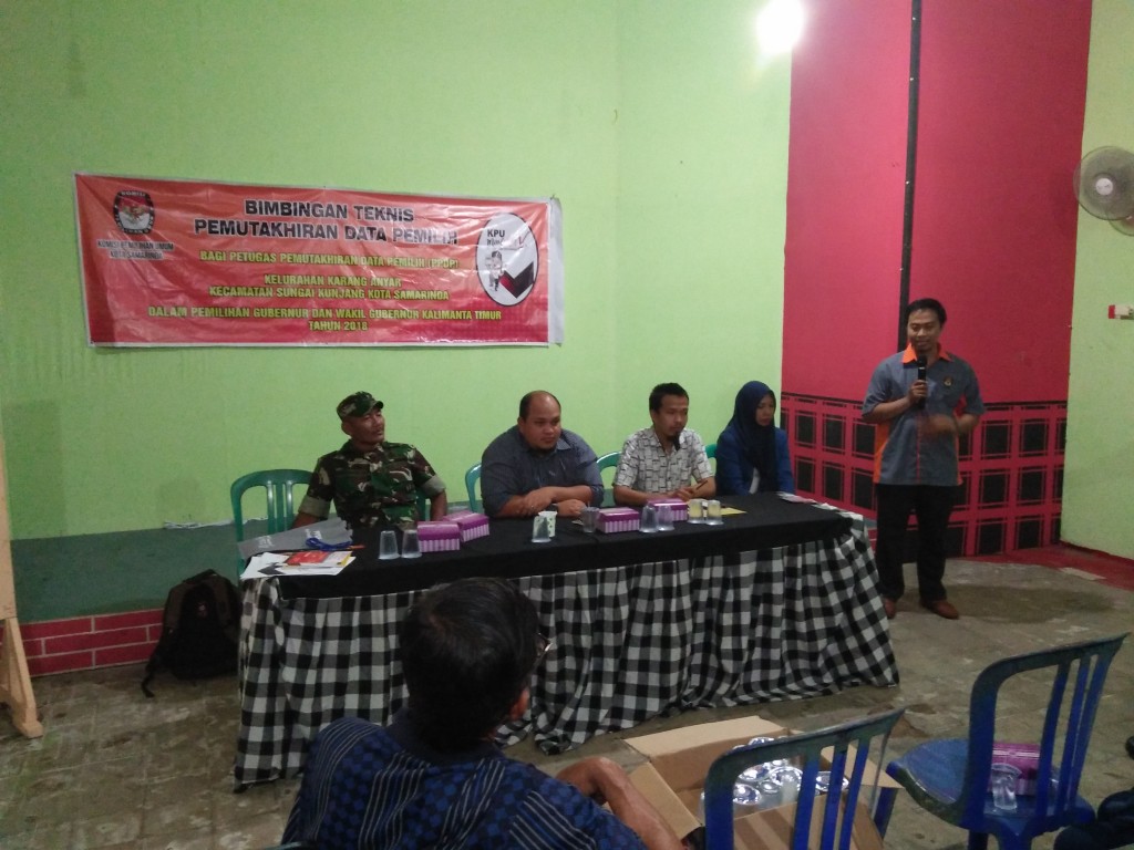 Pelantikan Petugas PPDP Karang Anyar