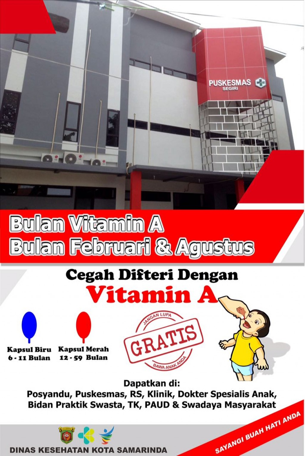 Bulan Vitamin A di Bulan Februari dan Agustus