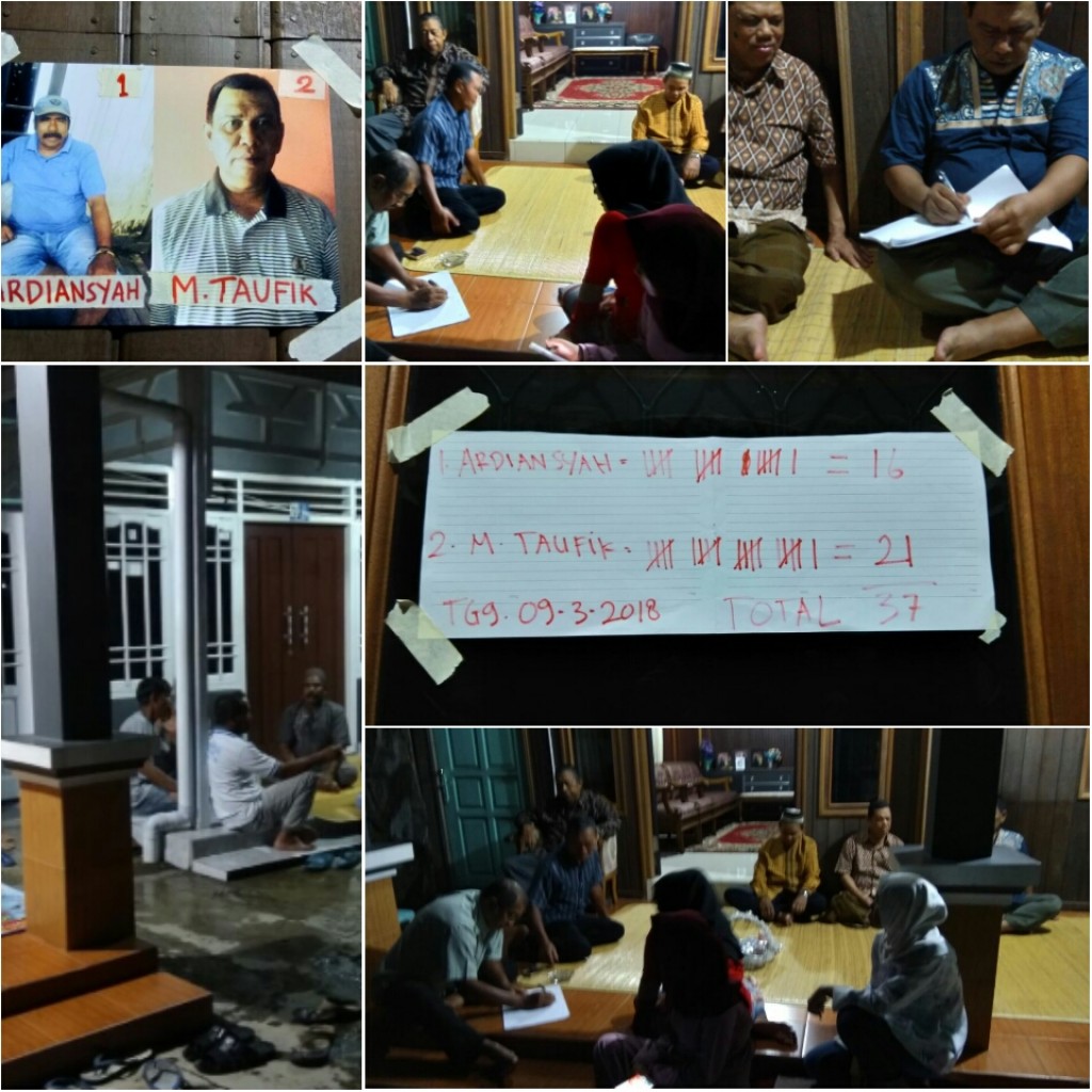 Pemilihan Ketua RT.030 Kelurahan Karang Anyar