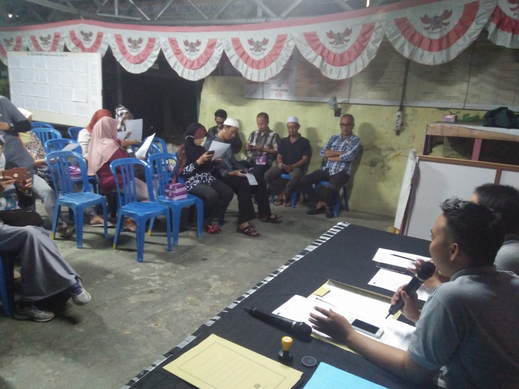 Rakor PPDP dan PPS Mengenai Data DPSHP dalam rangka Pilkada Kaltim Tahun 2018