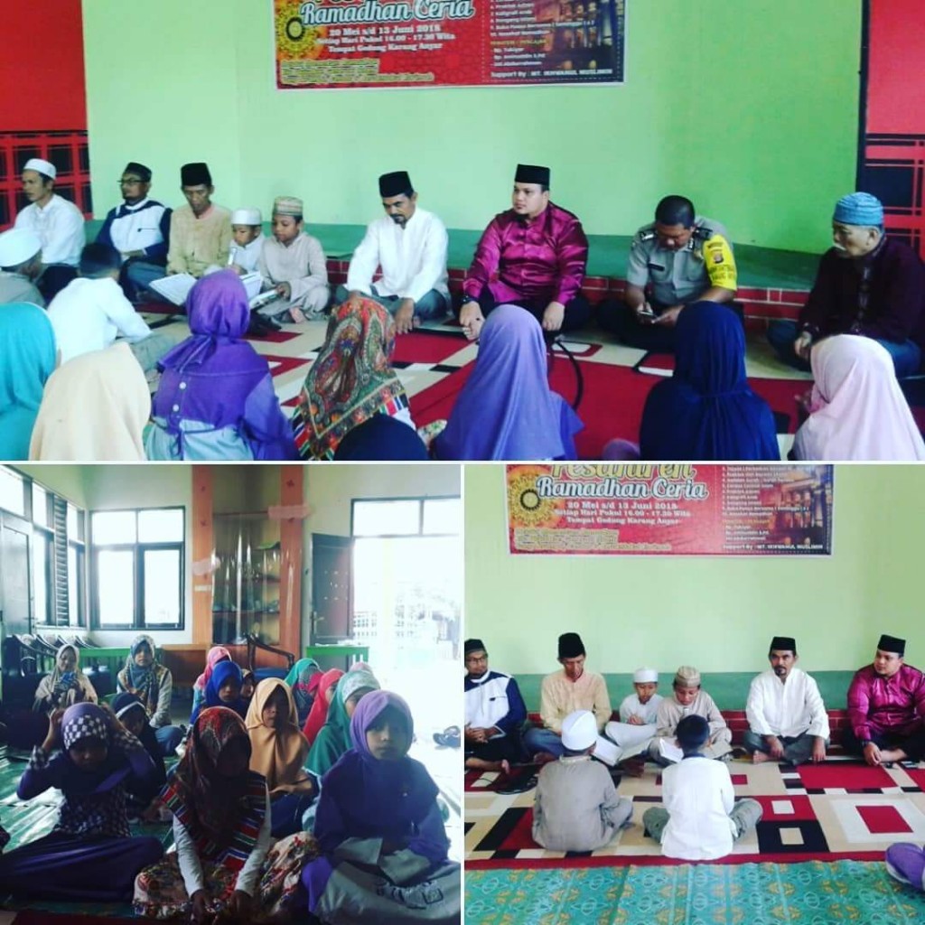 Pembukaan Pelaksanaan Pesantren Ramadhan Ceria Karang Anyar