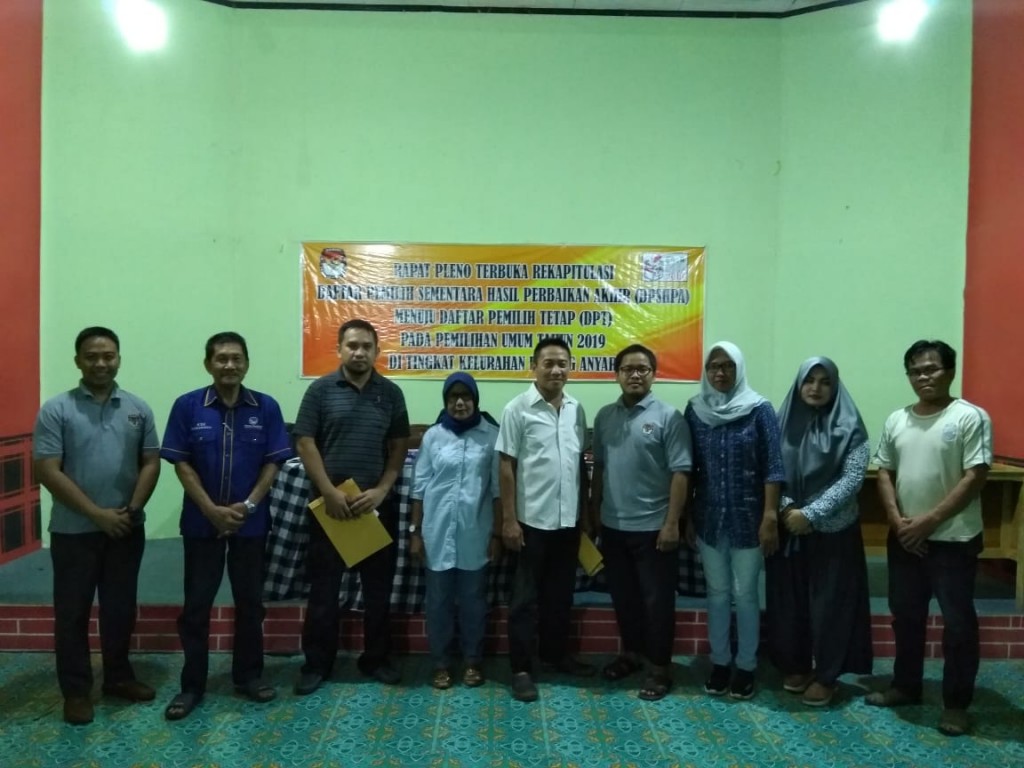 Rapat Pleno DPSHP Pemilu tahun 2019