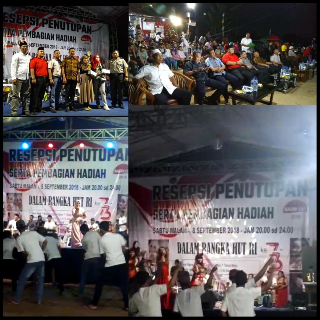 Pesta Pembagian Hadiah dalam Rangka HUT RI ke 73 tahun di Jalan Cendana RT.011 Karang Anyar