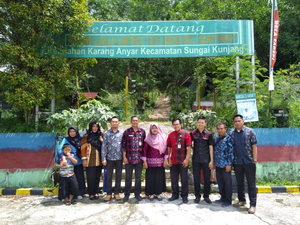 Kunjungan dari Kelurahan Bugis Kabupaten Berau ke Kantor Kelurahan Karang Anyar