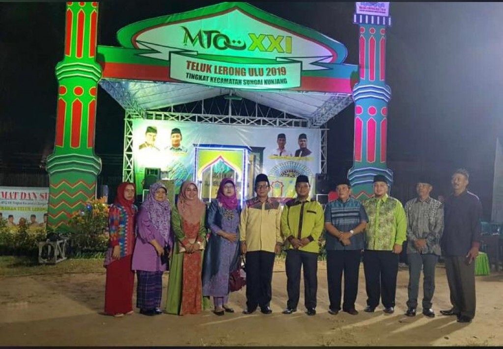 Penutupan MTQ ke 21 Kecamatan Sungai Kunjang Tahun 2019, Kel.Karang Anyar meraih Juara 3