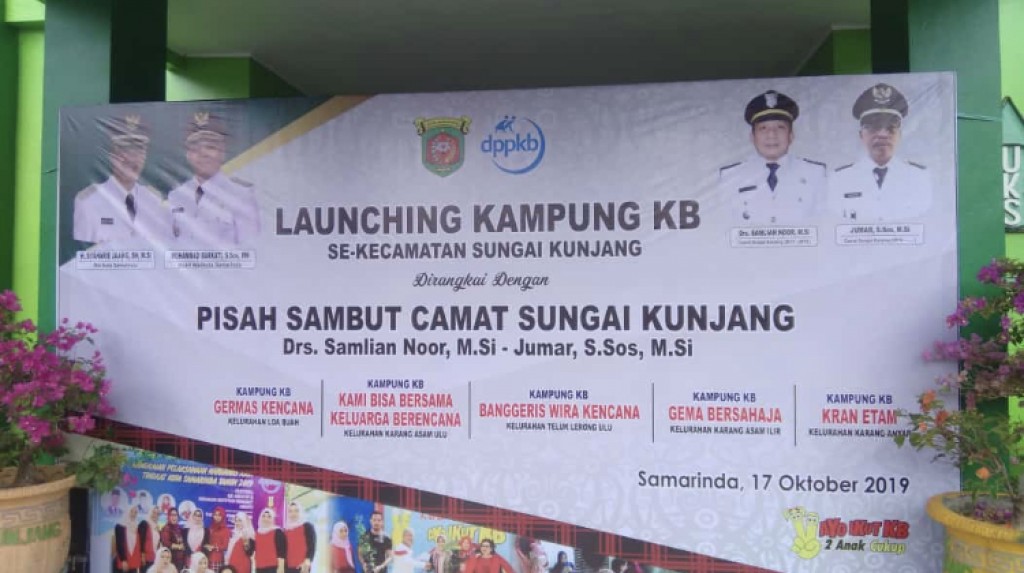 Launching Kampung KB se Kecamatan Sungai Kunjang