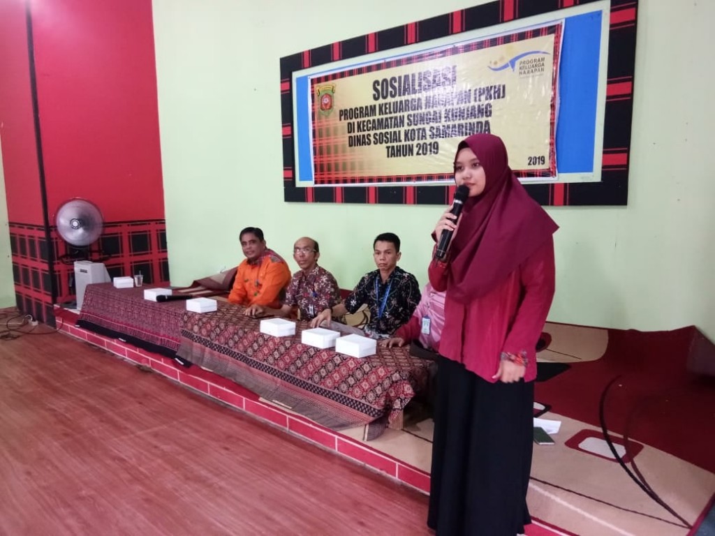 Kegiatan Sosialisasi SDM PKH Kota Samarinda Tahun 2019