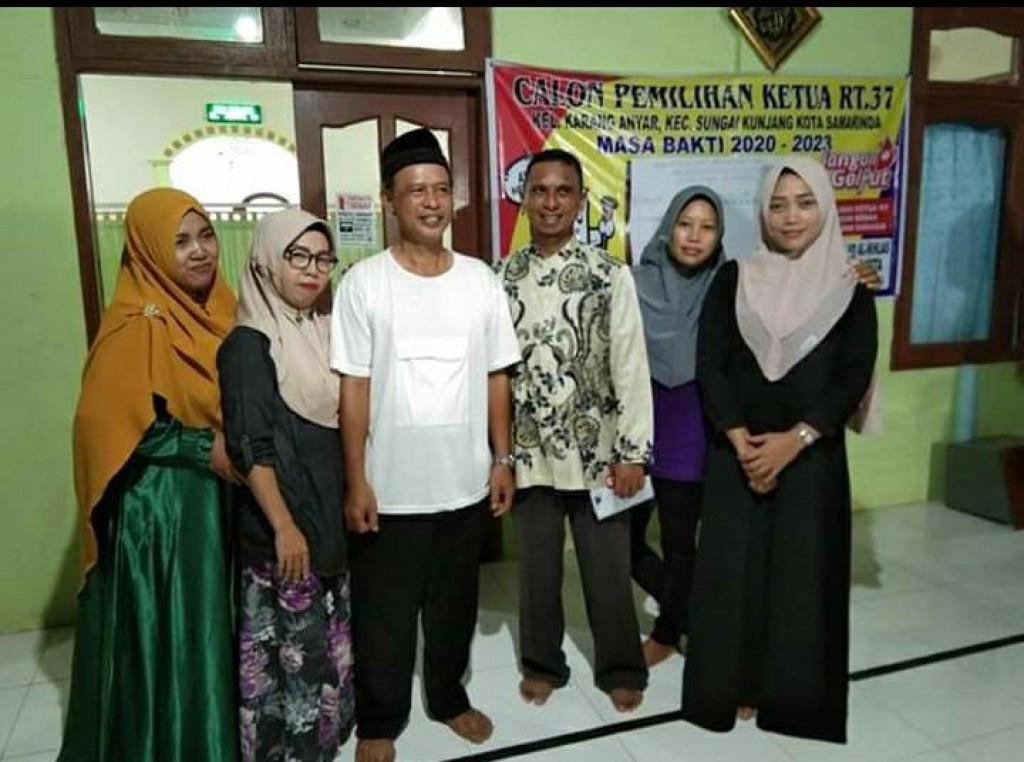 Pemilihan Ketua RT.037 Jalan Kelapa Gading Kelurahan Karang Anyar