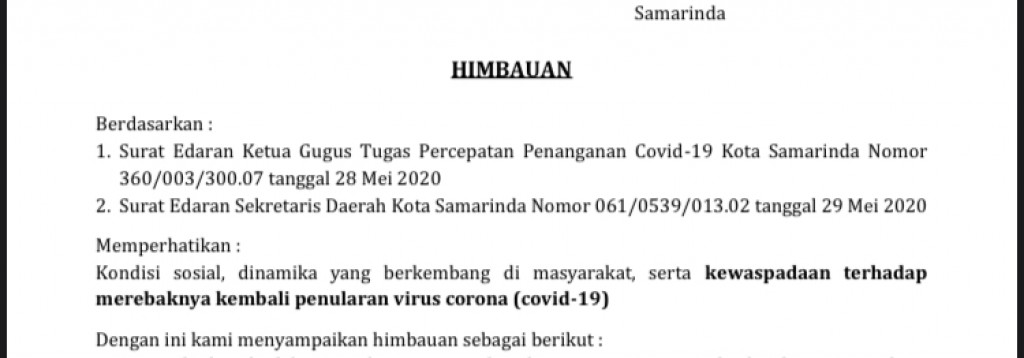 Himbauan Fase Relaksasi Tahap Pertama