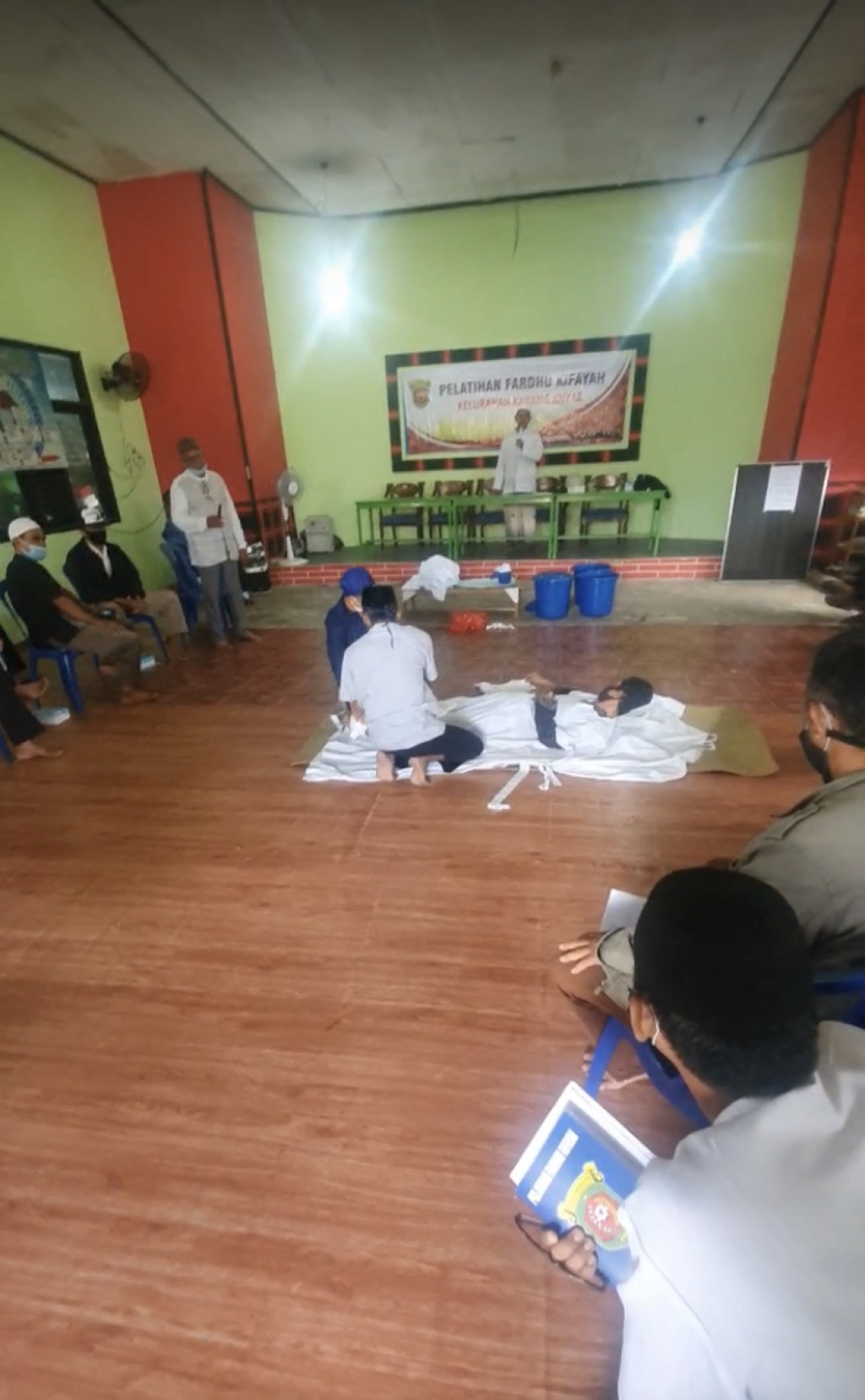Pelatihan Fardu Kifayah dalam rangka penyelenggaraan Dana Kelurahan