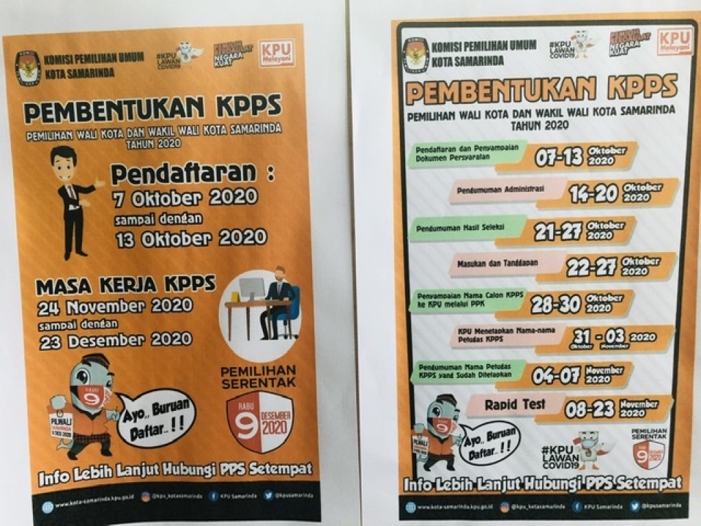 Pembentukan KPPS pada Pilkada Kepala Daerah Tahun 2020
