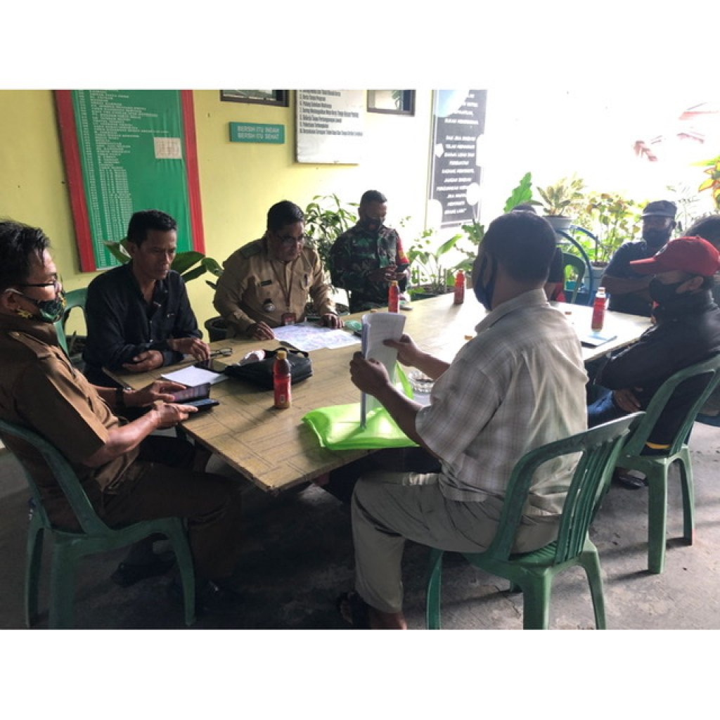 Sosialisasi Pemilihan Ketua RT di masa pandemi