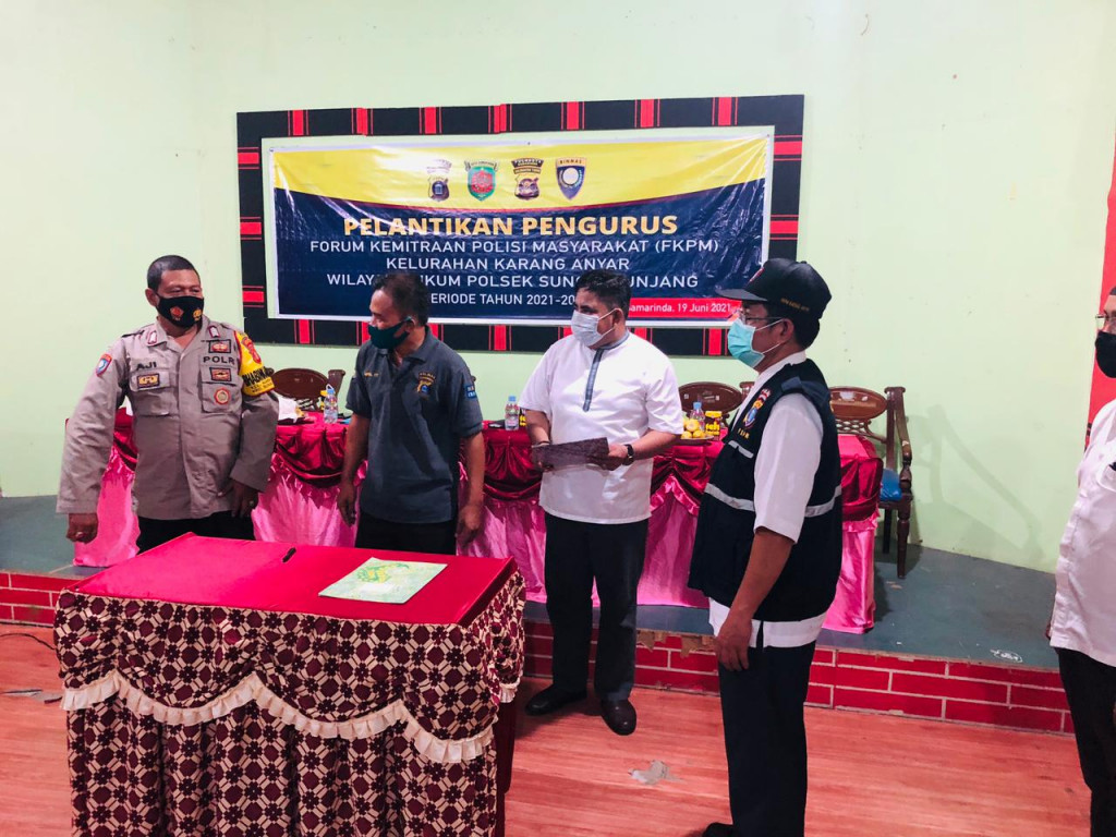 Pelantikan Pengurus FKPM Karang Anyar