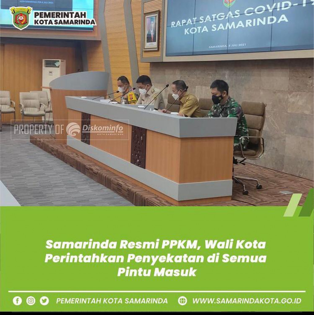 Kota Samarinda berlakukan PPKM Mikro