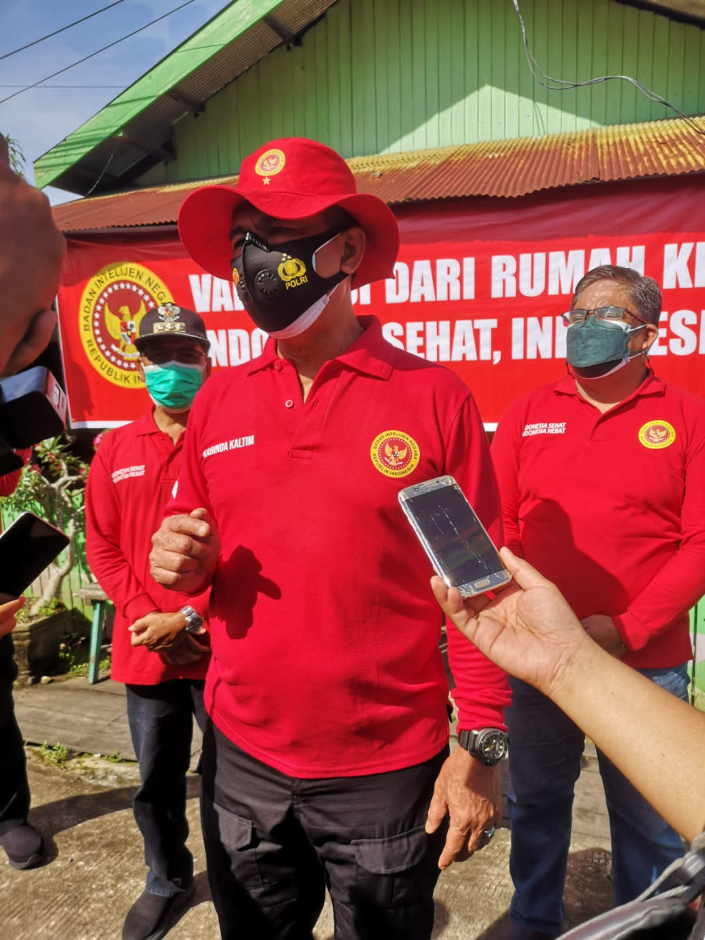 Vaksinasi Tahap Kedua di Wilayah Karang Anyar
