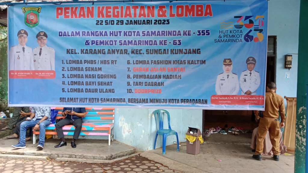 SELAMAT HUT KOTA SAMARINDA KE 355 DAN PEMKOT KE 63.