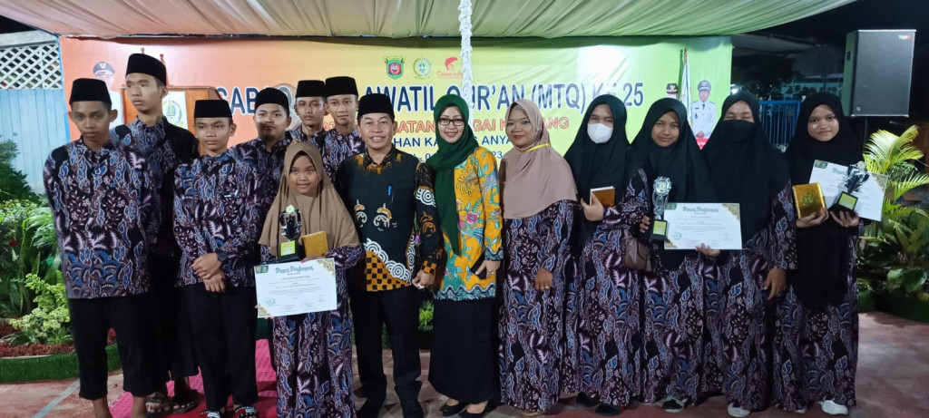 Penutupan MTQ ke 25 Tk. Kecamatan Sungai Kunjang